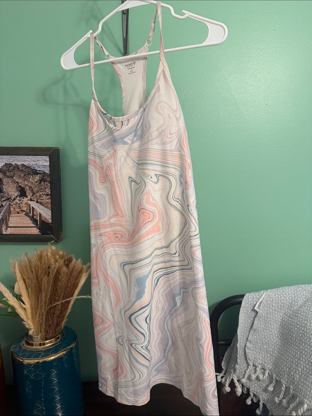 U/L Old Navy white swirl